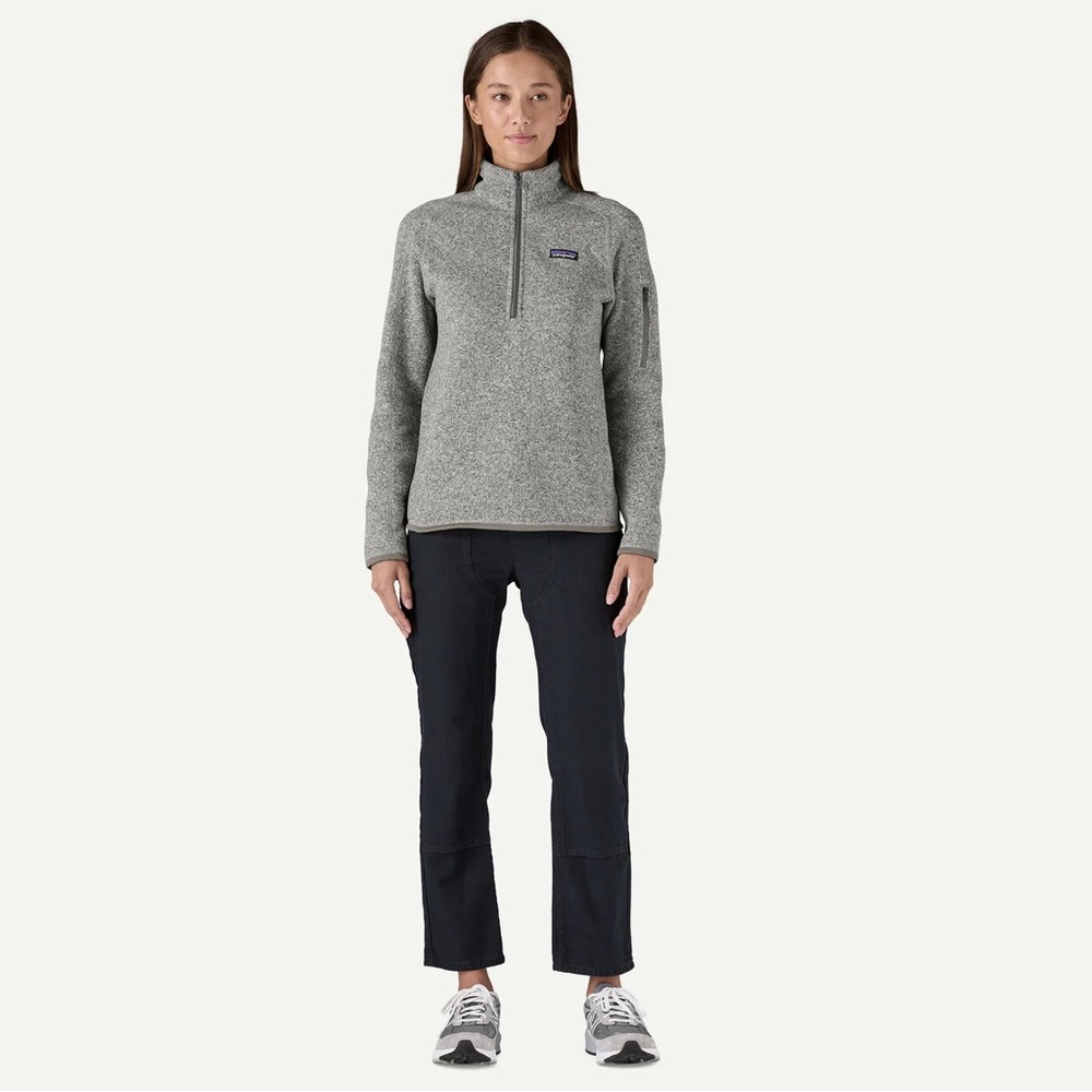 Patagonia Gray Better Sweater 1/4-Zip Fleece Size Medium in Excellent Condition - Picture 3 of 15